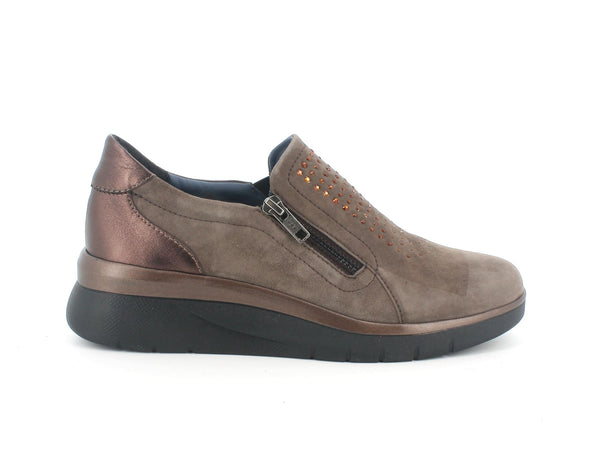 Melluso Donna Scarpe basse Pelle K55417-206450 Marrone